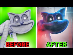 CatNap's Dark Origin Story: BEFORE vs AFTER (Horror Skunx)