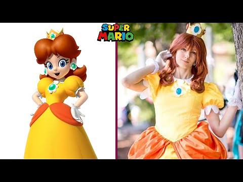 Super Mario Characters In Real Life