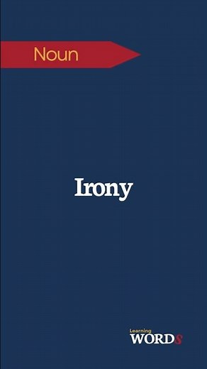 Irony | A contrast between expectations and reality