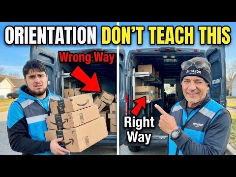 Amazon Delivery Ride Along: Teaching New Drivers CRUCIAL Tips/Tricks To Be Successful & Never Fail