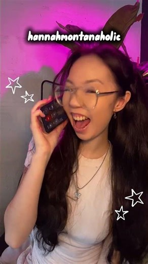 Best ringtone for Disney girls! VibeCall #aesthetic #disney #hannahmontana #tutorial #vibes