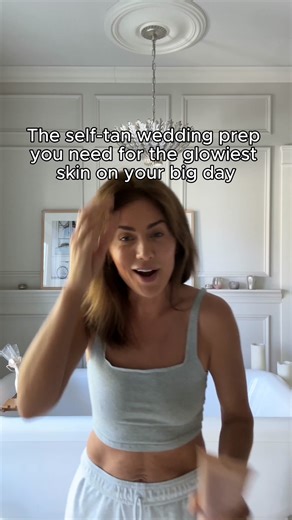 I’ve been using Luna Bronze for years, so of course, they're a part of my routine leading up to our wedding day! I'll be using the new Self Tan Jelly 5 days before and then the Glow Gradual Tanning Moisturiser every other day… | Jillian Harris