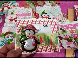 TUTORIAL: Christmas 3 in 1 Gift Card Holder