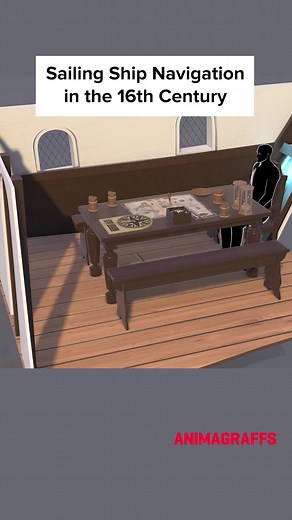 Exploring Sailing Ship Navigation in the 16th Century