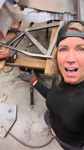 New bracing for the Willys! #countrycustomfabricating #classictrucks #rachelbohnet #jeepwillys #rustbros