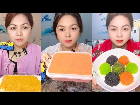 Chinese Colorful Fish Roe ASMR | Layered Seafood Eating Sounds #35