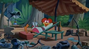 Donald Duck Clown Of The Jungle on Make a GIF