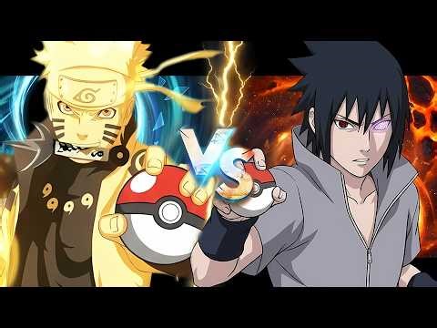 Pokemon Battle Crossover: Naruto Vs Sasuke