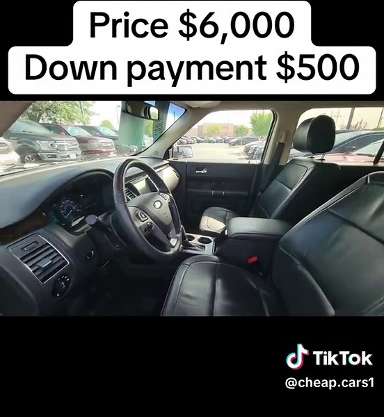 Need room for everyone? This 2019 Ford Flex offers 3rd-row seating, a leather interior, and heated seats-with financing options for a variety of credit situations. #FordFlex2019 #FlexNation #FordFamily #FlexLife #FordFlexLove