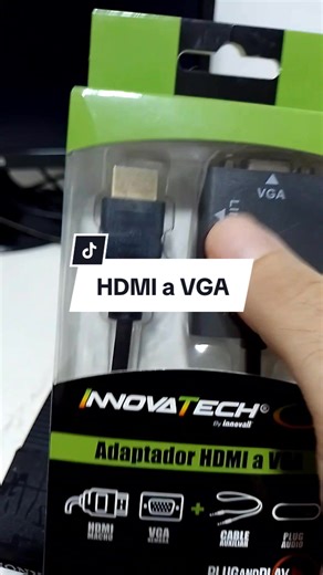 Adaptador HDMI a VGA Para Conectar PS3 a Monitor VGA #hdmiavga #adaptador #monitorvga #monitor #ps3
