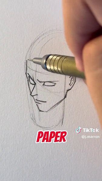 Mastering the Paper Technique for Drawing Faces