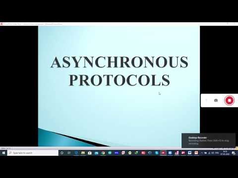 Asynchronous data link protocols