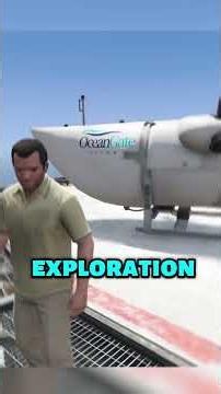 OceanGate Submarine In GTA 5! 🤯 #gta #gtaonline #gta5 #gtav
