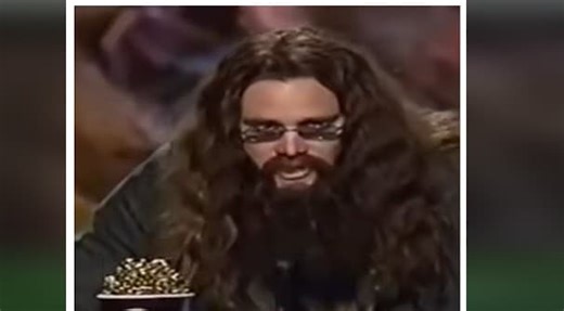 Jim Carrey Accepting An Award As A '70s Biker Dude Is An Internet Gem - Watch