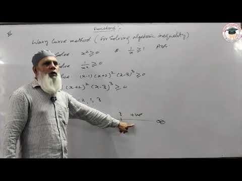 Functions (Wavy Curve Method ) || Lecture_12 || Class 11th