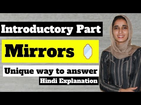 Intro question on Mirror | speaking part 1 mirror #sumanielts #sumanfrench#mirrors