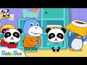 Baby Panda Wears Clothes on His Own | Kids Daily Routine | Kids Good Habits | BabyBus - Videos For Kids