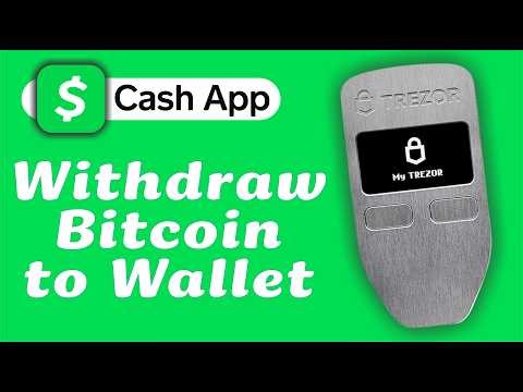 How to Withdraw Bitcoin from Cash App to a Hardware Wallet