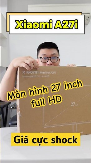Xiaomi A27i - màn hình 27 inch full HD với giá hết hồn #shorts #manhinhxiaomi #xiaomi