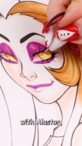 Drawing Lilith from Hazbin Hotel #hazbinhotel #lilith #hazbinhotellilith #lilithhazbinhotel | Lela the Artist