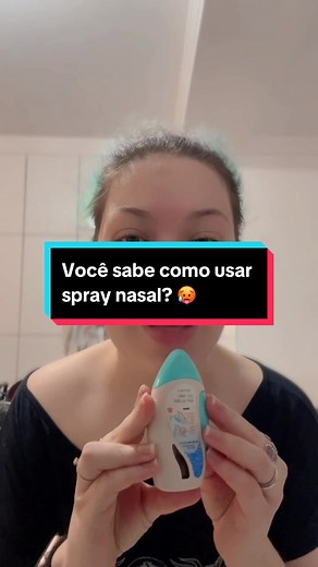 Como usar corretamente o spray nasal Avamys?
