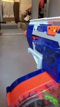 Select-Fire, Modified Stryfe with 50-round Drum Magazine Firing Demo