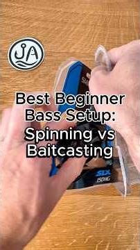 Best Beginner Bass Setup (Rod, Reel, Line) - Part 1 - Spinning vs Baitcasting #fishing