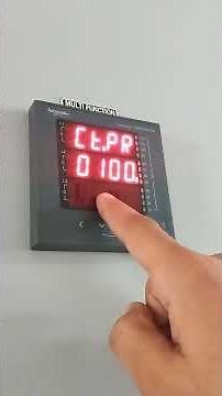 Schneider EM6436H Multi Function/Modbus address and City Ratio/ (Slave ID & Register Mapping)