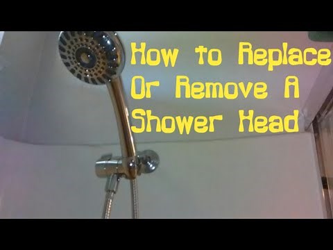 How to install or remove a shower head / Assembly