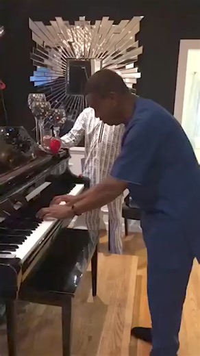 496K views · 10K reactions | Pastor E.A. Adeboye Playing The keyboard Follow us @rhemachannel #rhemachannel #eaadeboye #pastoreaadeboye | Rhema Channel | Facebook