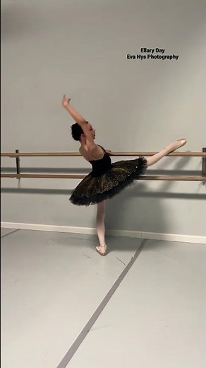 BALLERINA PRACTICING IN TUTU 🩰