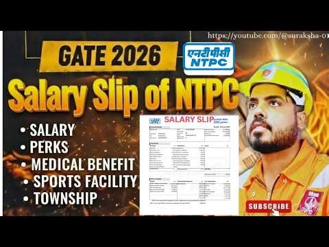 NTPC EET Salary Slip: Before vs. After Training (REAL SALARY SLIP) #gate2026 #psujobs #salaryslip