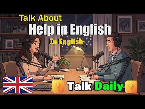 How to Talk Ask for Help in English | English Conversation Practice