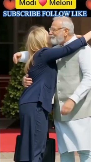 Meloni love Modiji ❤️ #modi #modiji #funnymemes #funnyshorts