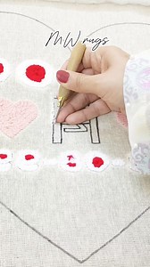 custom name rug #viralreels#instagramreels#mwrugs#handicrafts#handmade#rugs#fypシ゚#reelsvideoシ | MW Rugs