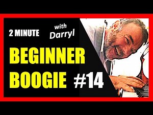 Two minute boogie woogie piano lesson #14