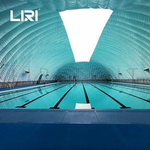 [Hot Item] Large Space Outdoor Sports Air Circulation Gym Inflatable Swimming Pool Dome Tent