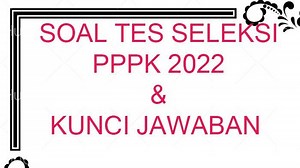 Soal Tes PPPK 2022-2023 Lengkap Kunci Jawaban Kemampuan Manajerial - Tribunpontianak.co.id