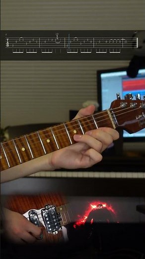HOW TO PLAY My Iron Lung - Radiohead Guitar Lesson + Tutorial w/ tabs! #shorts