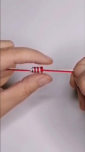 TUTORIAL 👆How to make a Wheat Thread Bracelet with a Barrel or Franciscan Knot