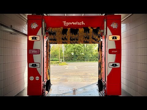 WashTec SoftCare Pro "Esso TigerWash" mit Tiger-Bürsten #93