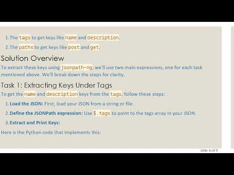 Extracting Keys from JSON Using jsonpath-ng