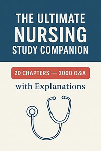 Nursing Study Guide 2025 | 2000 NCLEX Questions & Answers (digital PDF) - Etsy