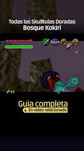 How to Get ALL Gold Skulltulas in KOKIRI FOREST | Zelda Ocarina of Time