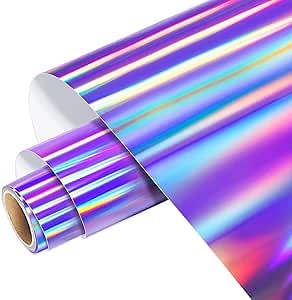 WRAPXPERT Gold Vinyl, Chrome Permanent Vinyl 12" x 5ft, Mirror Vinyl Permanent No Bubble for DIY Craft Decal