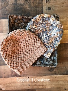 Coffee Bean Slouchy Beanie Crochet Pattern - Crochet It Creations