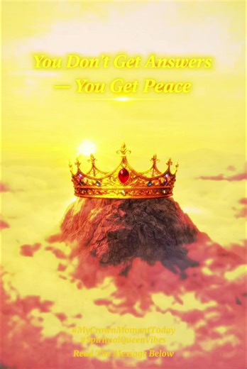 ✨You Don’t Get Answers - You Get Peace✨ Good Friday carries a certain stillness… There are moments in life that don’t explain themselves. You think about them longer than you expected. Turn them around in your mind. Try to understand what really happened. I remember waiting for that call. The one where they would say, “I’m sorry… let’s talk.” It felt like it had to come. Like something that important couldn’t just stay unfinished. But it never did. At some point, you realize nothing new is comin
