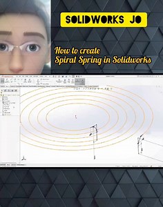 4.4K views · 58 reactions | Spiral Spring in Solidworks.. #design #SOLIDWORKS #solidworksfyp #solidworksvideo #solidworks_design #solidworks_modeling #CAD | Kyaw Win | Facebook