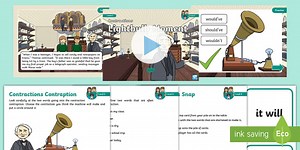 Contractions Lesson Pack - Level 6 Week 22 Lesson 3