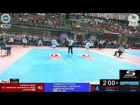 2025-10-09 pm Ring 5 ITF Taekwon-Do World Championships